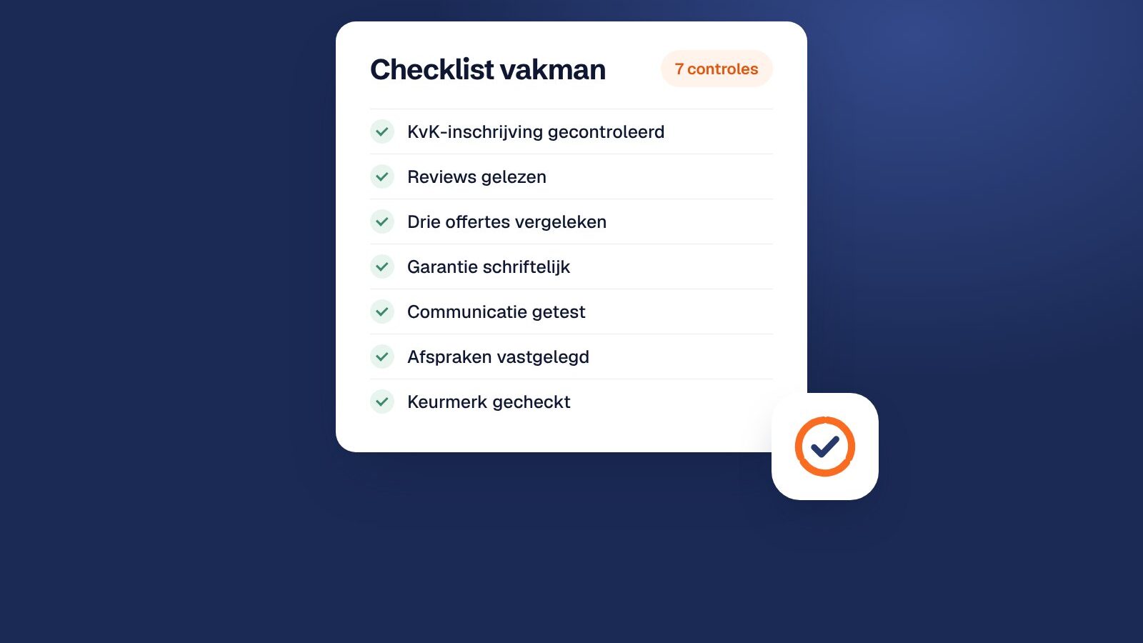 Zo kies je een betrouwbare vakman: 7 controles vóór je tekent